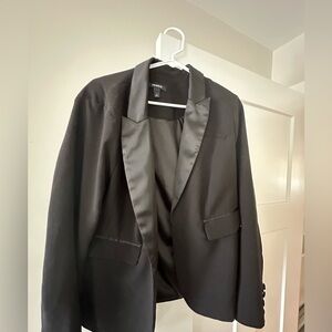 TORRID SIZE 1 BLAZER SATIN LAPEL #TORRID